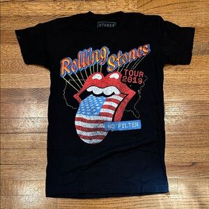 The Rolling Stones Unisex 2019 “No Filter” Tour Tee - Size Small, NWOT